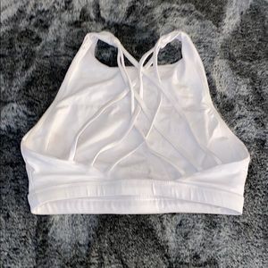 LIKE NEW! Forever21 Lattice Back Sports Bra!